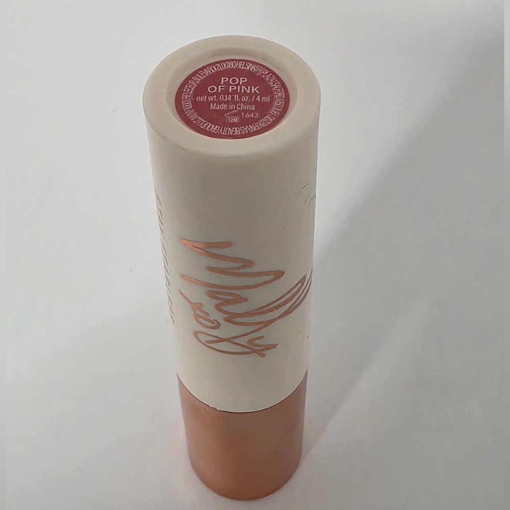 Mally Beauty Stay Fearless Glossy Lip Stain - Pop Of Pink - Picture 2 of 2